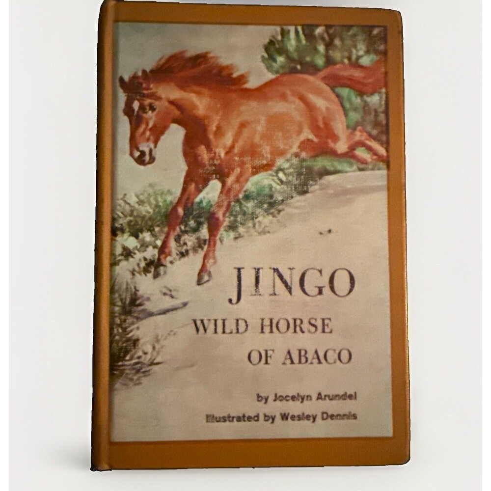 Jingo Wild Horse of Abaco by Jocelyn Arundel 1959 Hardcover Book First Edition